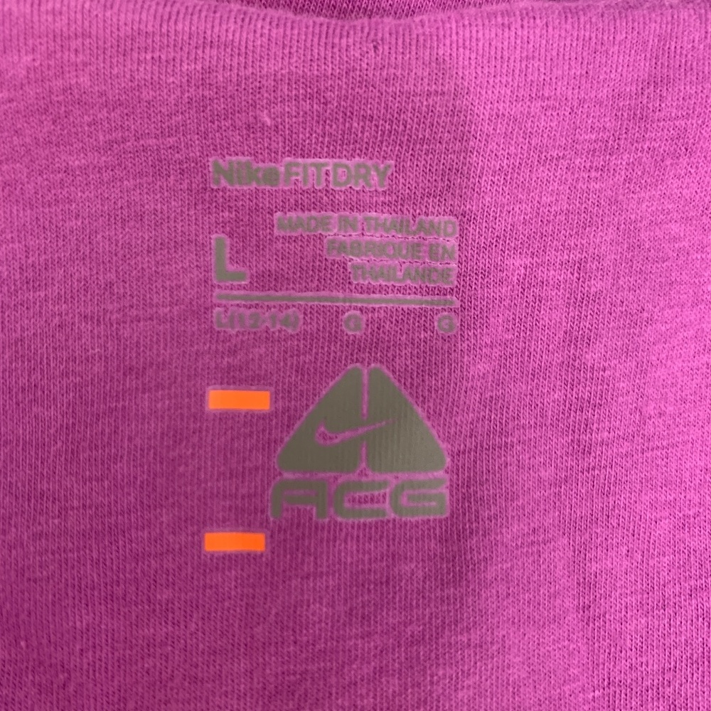 NIKE Large Sleeveless Blouse ACG Purple - Picture 3 of 3